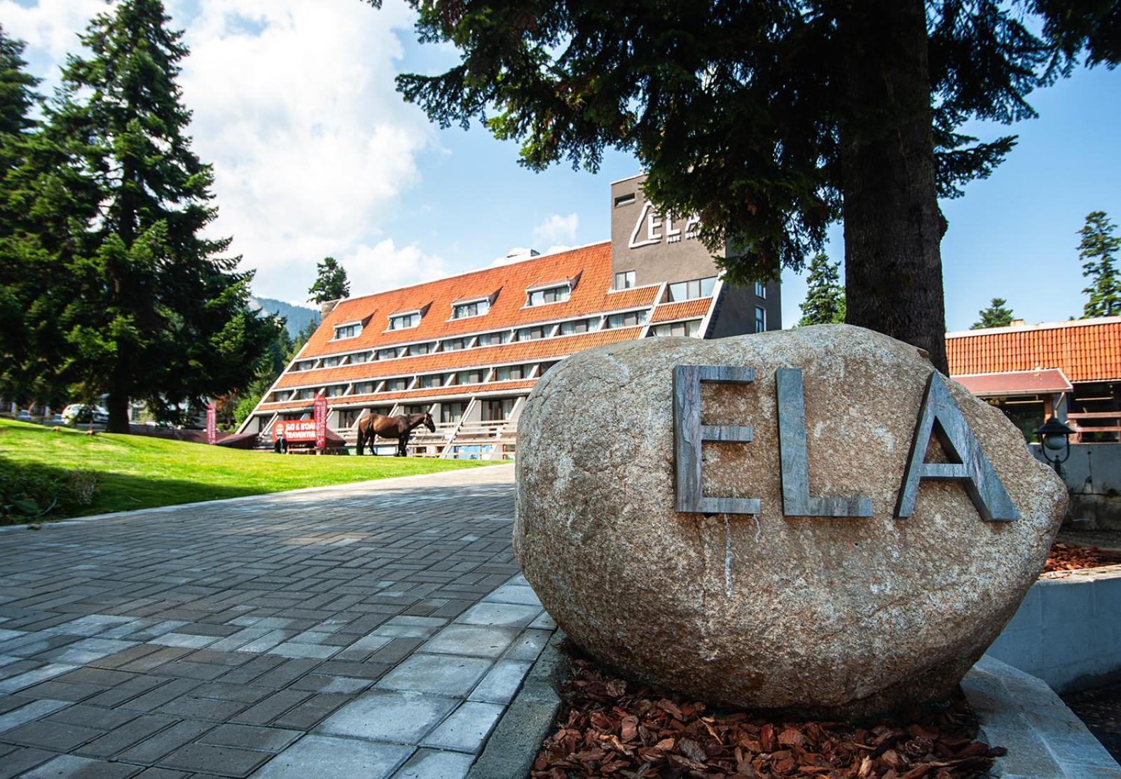 "Park Hotel Ela" بوروفتس المظهر الخارجي الصورة